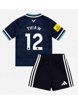 Newcastle United Malick Thiaw #12 Replika Borta Kläder Barn 2026-27 Kortärmad (+ byxor)